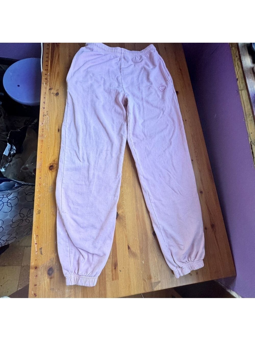 These earthly delights pink joggers size large
